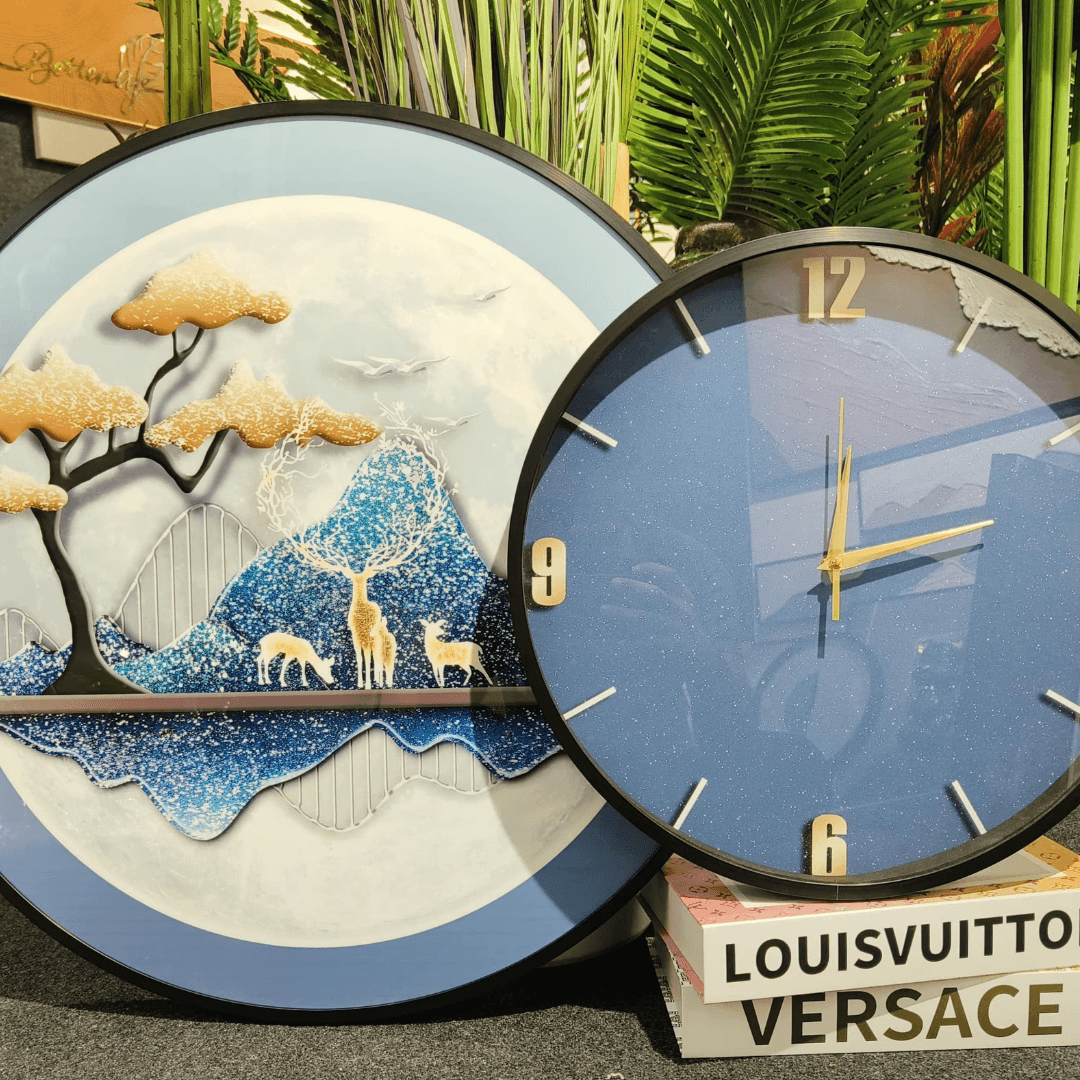 Fusion of Art & Clock Style 8